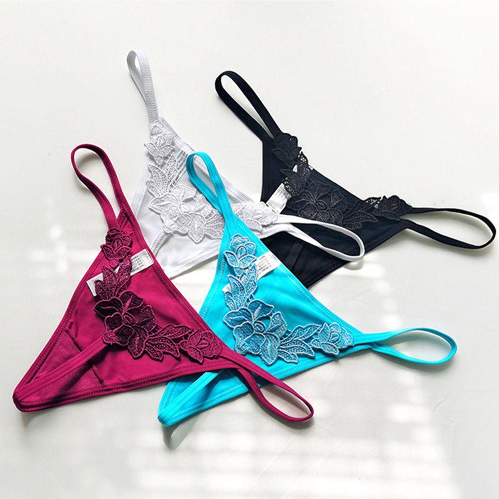 LAY Quần Lót Lọt Khe Siêu Mỏng Bằng Lụa Lạnh Thời Trang Quyến Rũ Dành Cho Nữ