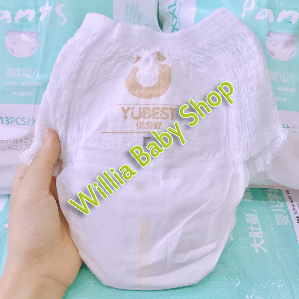 Tã Bỉm quần/dán YUBEST NIGHT nội địa Trung S76-80 /M76-76 /L72 /XL68 /XXL64 /XXXL60 Nâng Cấp Thấm Hút 30%