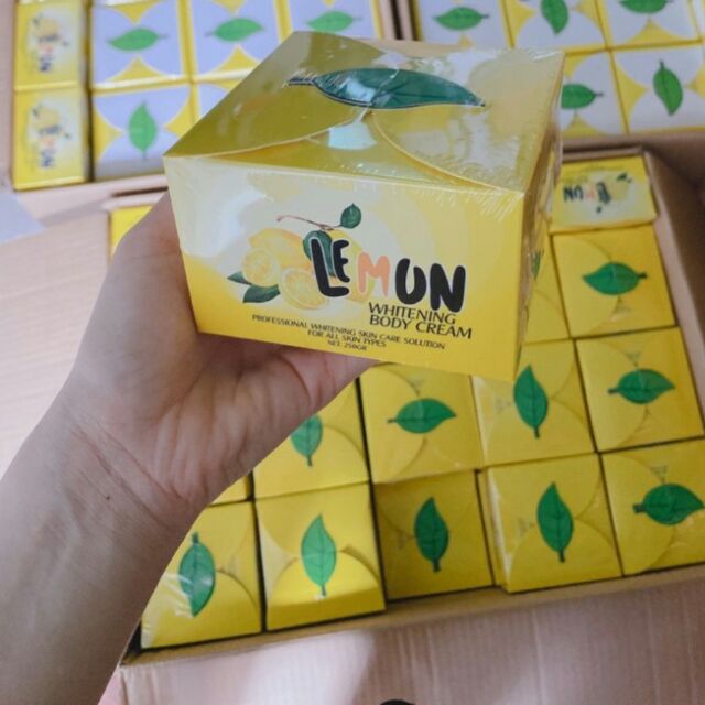 ( Siêu hót) Body chanh Lemon siêu trắng da