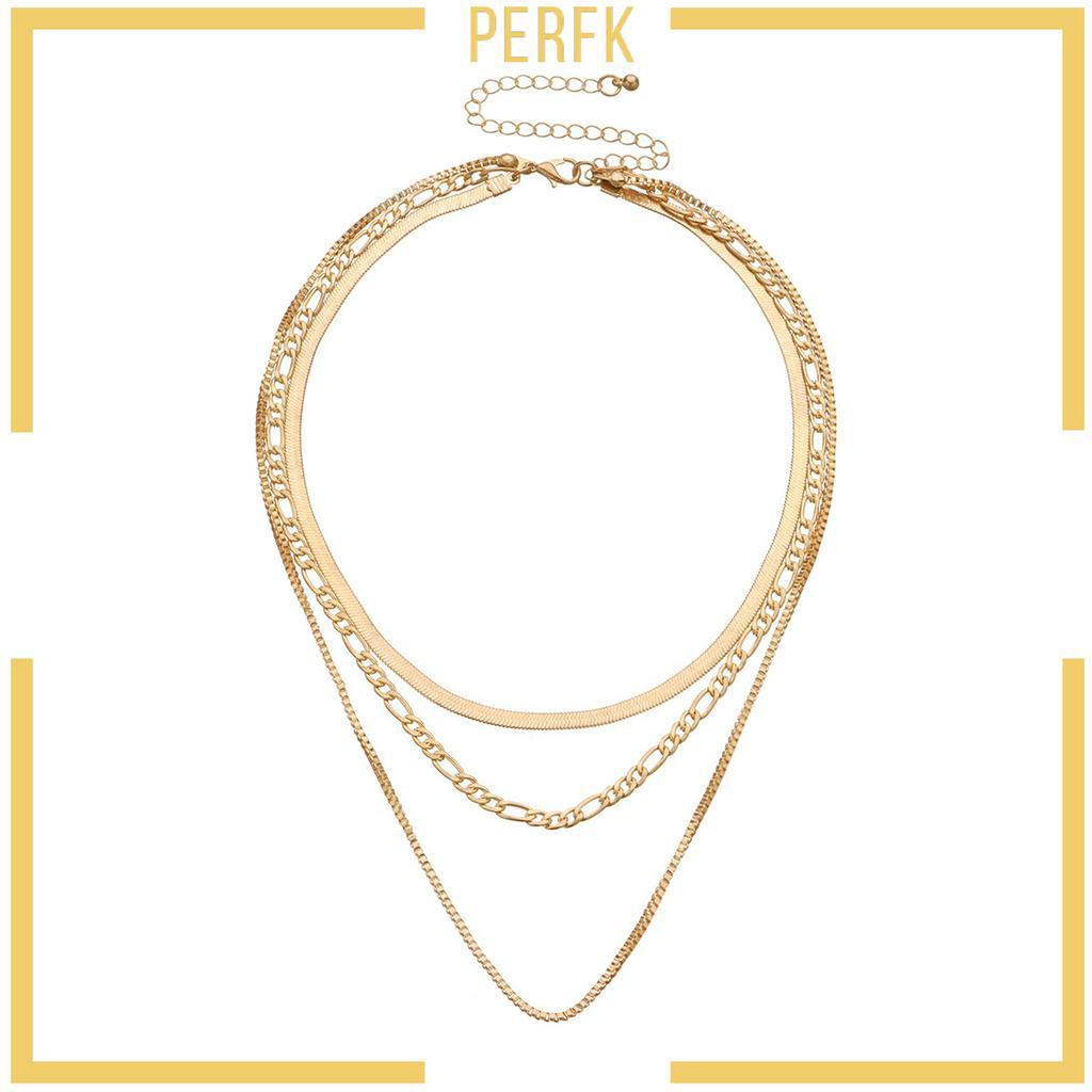 vòng cổ Nhiều Lớp Thiết Kế Đơn Giản Phong Cách Hip-Hop