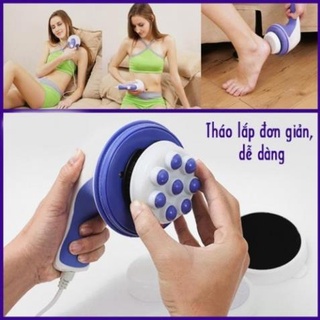 Máy massage cầm tay relax & spin tone 5 đầu