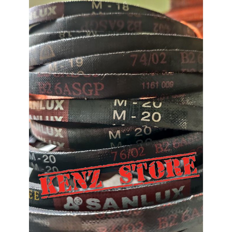 Dây curoa máy giặt M18, M18,6, M19, M19,5, M20, M20.5, M21 hàng Thái Lan