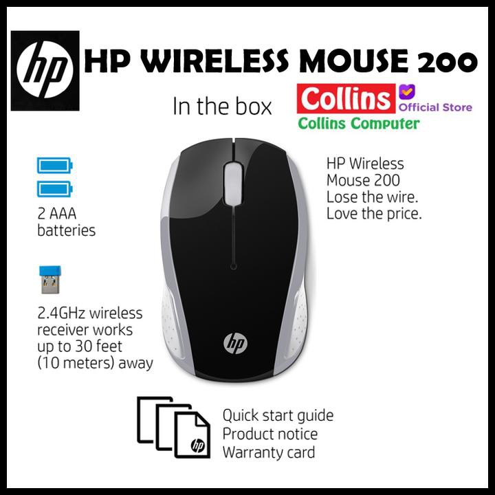 Chuột Không Dây Hp Warranty 1 Year Akl471 200 - Indonesian