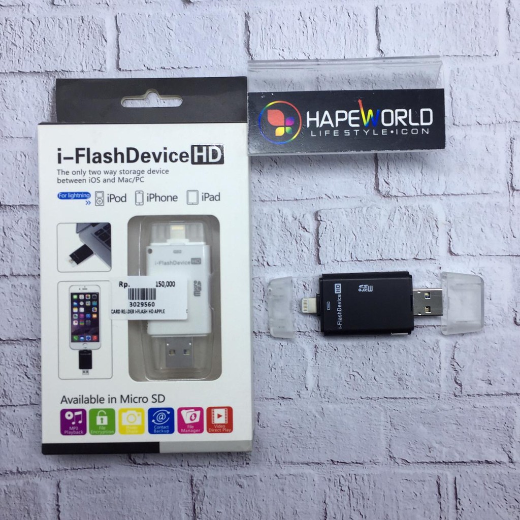 Thiết Bị Chuyển Đổi Dữ Liệu I-flash Device Hd Cho Iphone Thẻ