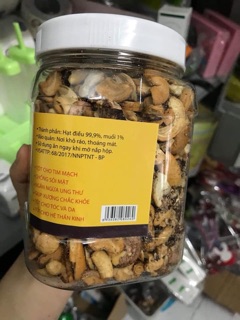 Hạt điều rang muối vỡ 500gr