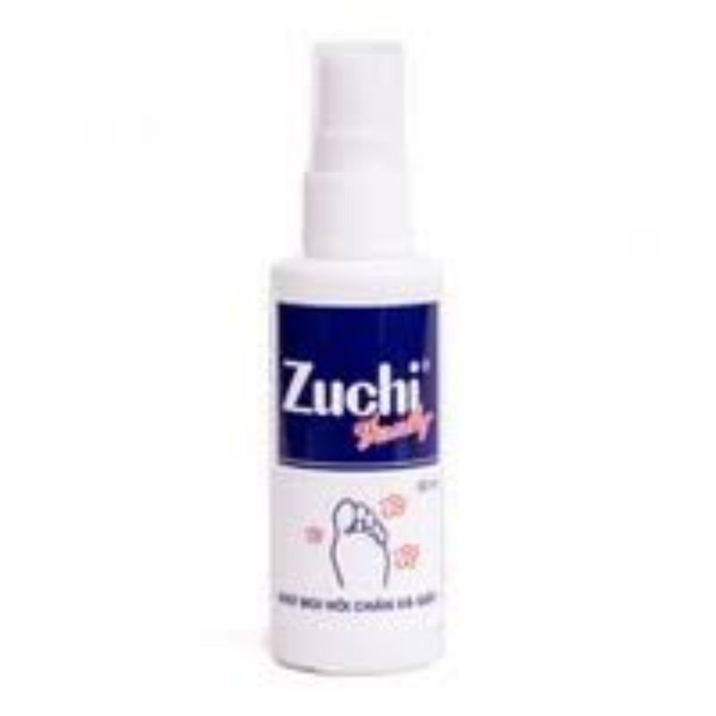 Xịt khử mùi Zuchi family, ngăn ngừa mùi hôi chân và giày, chai 50ml