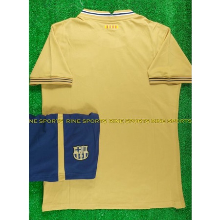 Bộ áo bóng đá Barca sân khách Super hàng Thailand 2022-2023