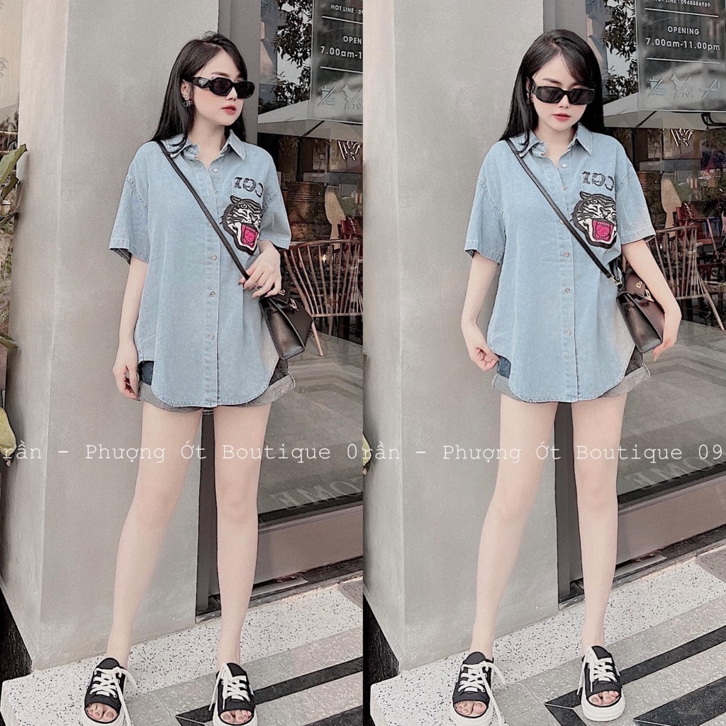 ÁO SƠ MI BÒ HỔ