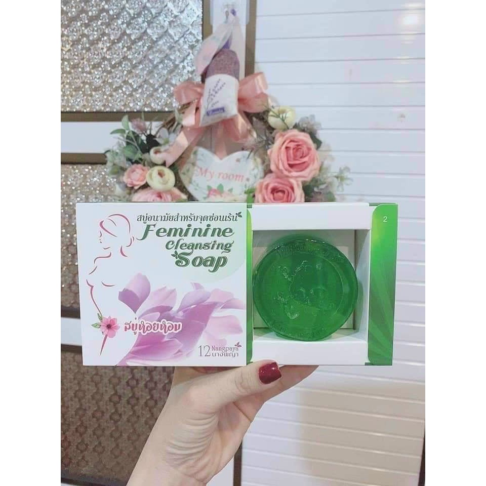 01 Xà bông Vệ Sinh Phụ Nữ 12 Nangpaya Feminine Cleansing Soap