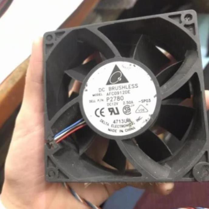 Fan Delta 12V 9cm 2.5A công suất cực lớn hút thổi rất mạnh