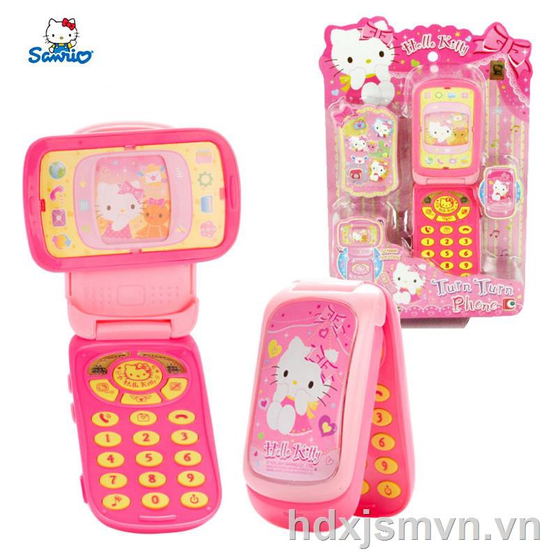 HELLOKITTY Mô Hình Đồ Chơi Trang Điểm Hello Kitty Cho Bé Gái