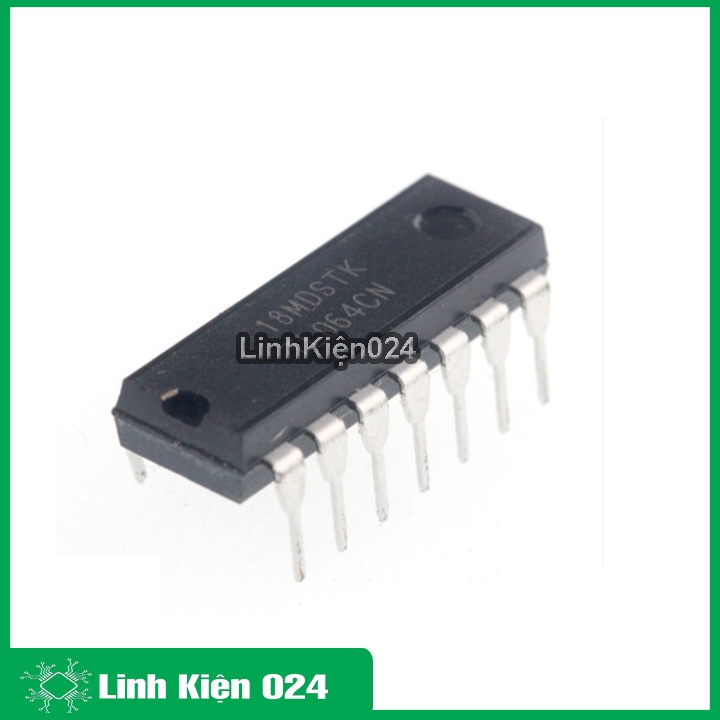 IC chức năng TL064 chân cắm DIP 14