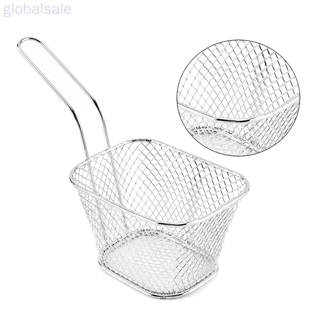 Rổ Chiên Khoai Tây Bằng Thép Không Gỉ