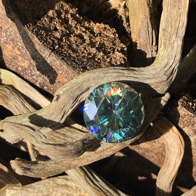 Moissanite 10,0 ly xanh CỰC KHỦNG DUY NHẤT thích hợp cho NHẪN NAM, NỮ, MẶT DÂY CHUYỀN, VÒNG TAY