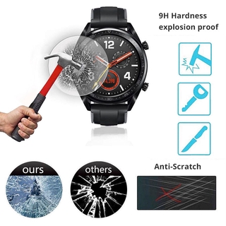 Huawei Watch GT Smart Watch Film 9H Hardness Anti-Scratch Screen Protector Protective Tempered Glass Film HD Glass Film
