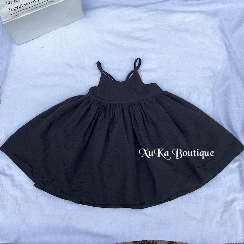 Sét Váy công chúa Style cổ điển SOFT COTTON Cao Cấp cho bé gái | Váy Công chúa tay áo phồng QCCC chất siêu đẹp(Ảnh thật)
