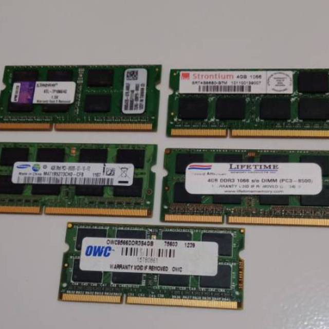 Ram Laptop Ddr3 4gb Pc3-8500S 1066mhz 1.5volt Sodimm
