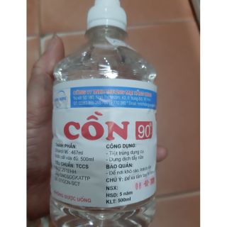 Cồn Ethanol 90 độ 500ml
