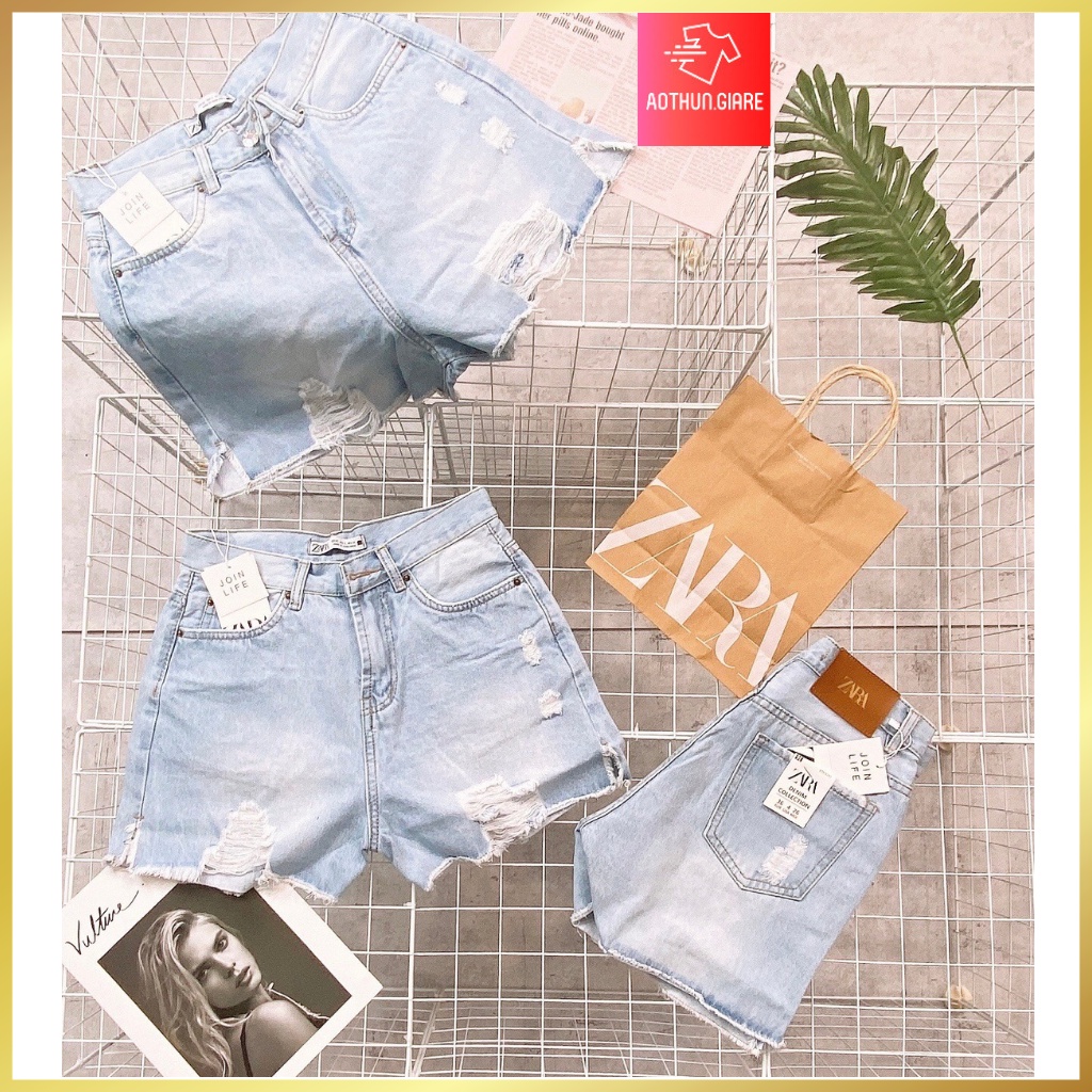QUẦN SHORT JEANS ZARA