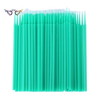 ❧100 Pcs Dental Micro-Brush Disposable Materials Tooth Applicators Med