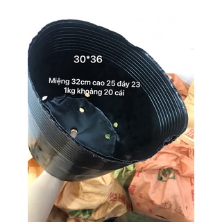 Túi bầu trồng cây size 30*36(20-22cái/kg)