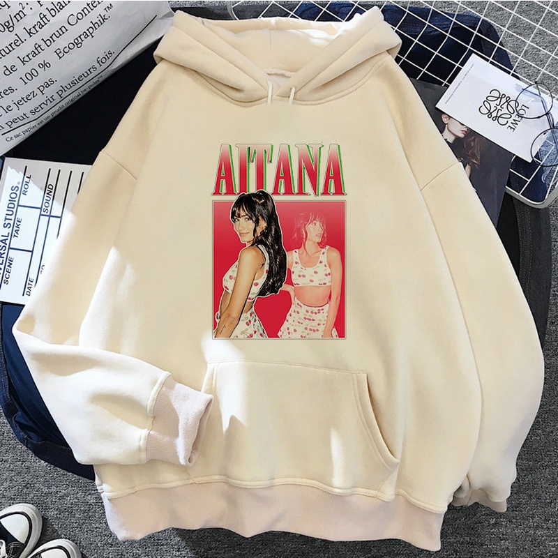 Aitana hoodie nữ 2022 Ulzzang nữ hoodie grunge harjuku