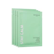 Set 4 Mặt Nạ Give them lala skin Stay Calm Soothing Sheet Masks 30$