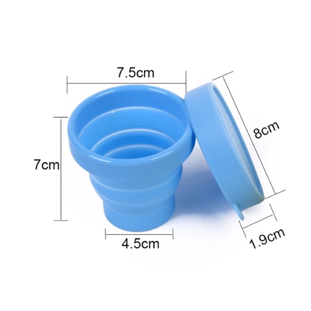 Cốc tiệt trùng silicone (FDA chứng nhận)