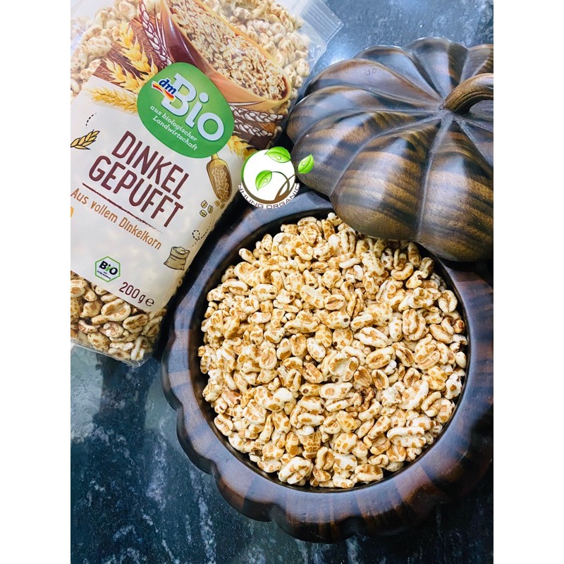 Bỏng Dinkel mật ong DmBio 200g