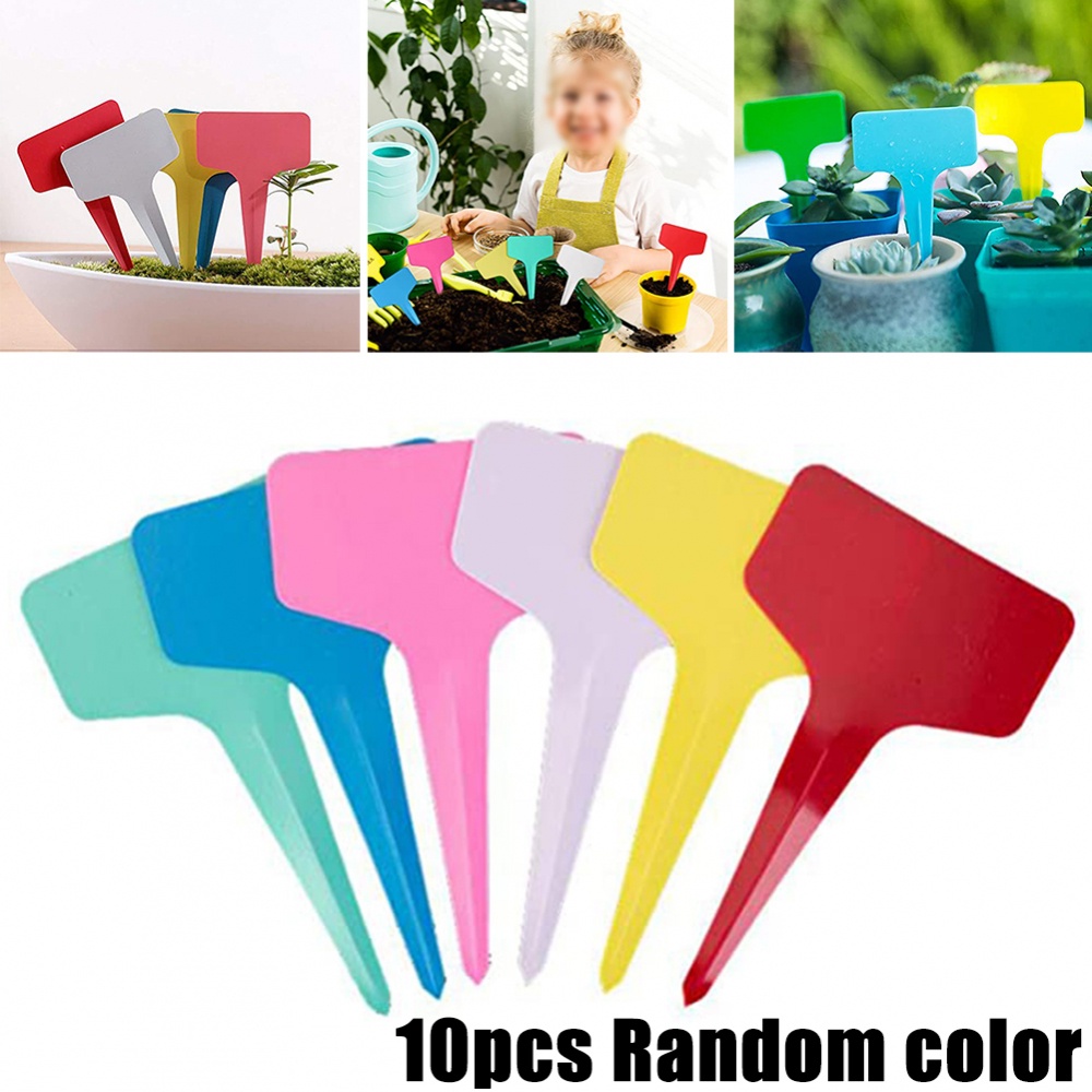 Set 10 Dụng Cụ Đánh Dấu Cây Trồng Bằng Nhựa Chống Nước Chống Tia UV
