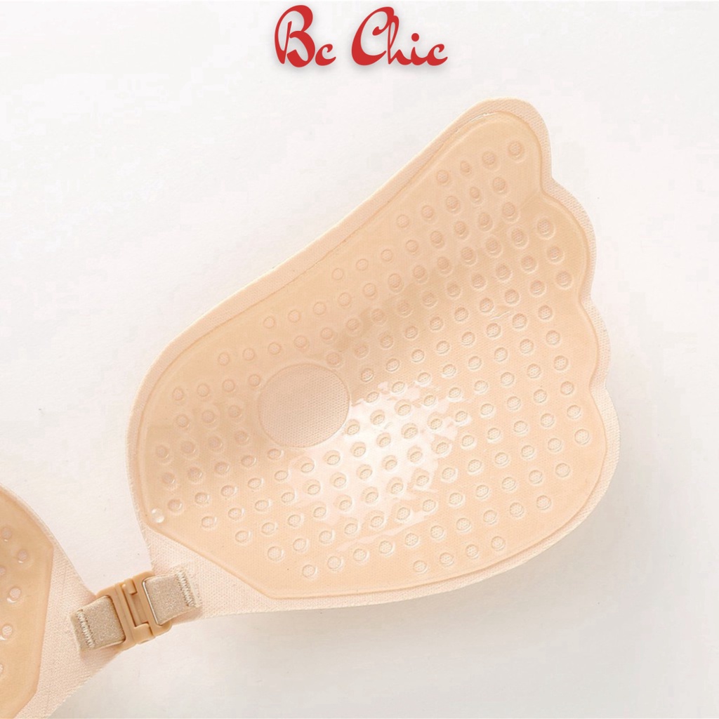 Miếng Dán Ngực , Miếng Dán Ngực Hình Cánh Tiên tạo khe cài trước siêu dính dùng được nhiều lần P15 BC_CHIC LINGERIE