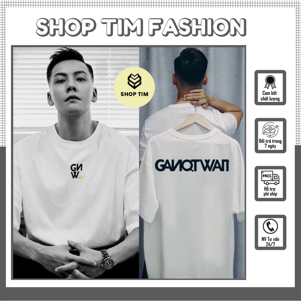 Áo Thun Tay Lỡ Unisex, Áo Phông Cotton Tay Lỡ Form Rộng Nam Nữ. 06