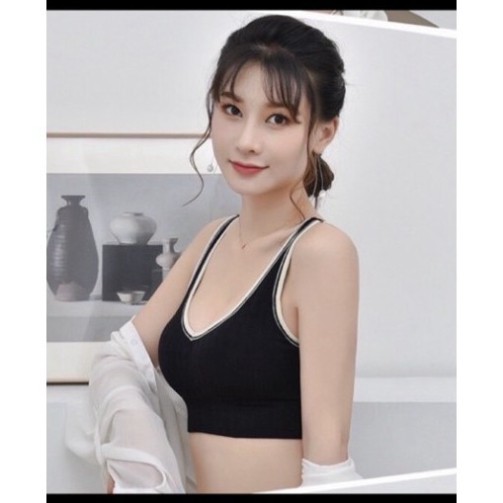 Áo BRA THỂ THAO 3 LỖ Cực Phong Cách Có Mút Ngực, Free size cho nàng từ 40-60kg