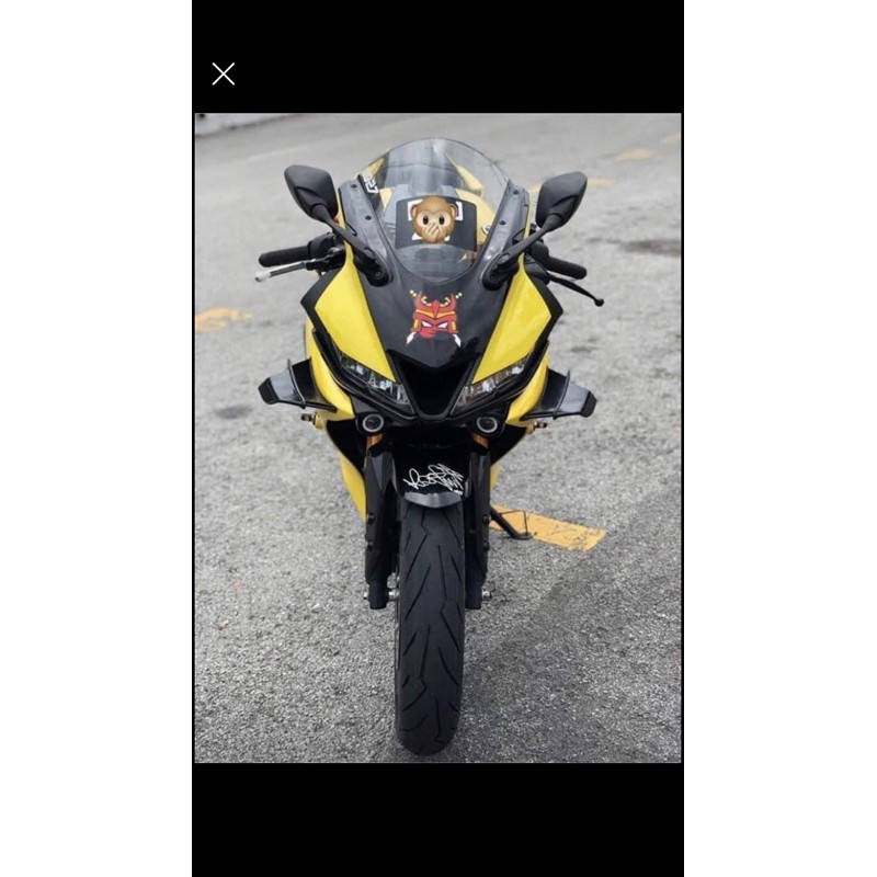 Cánh gió size lớn trang trí moto