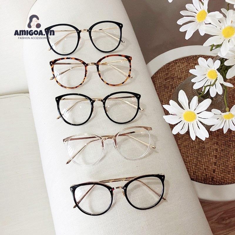 ✨✨Gọng kính tròn trứng gà các loại gọng kim loai
