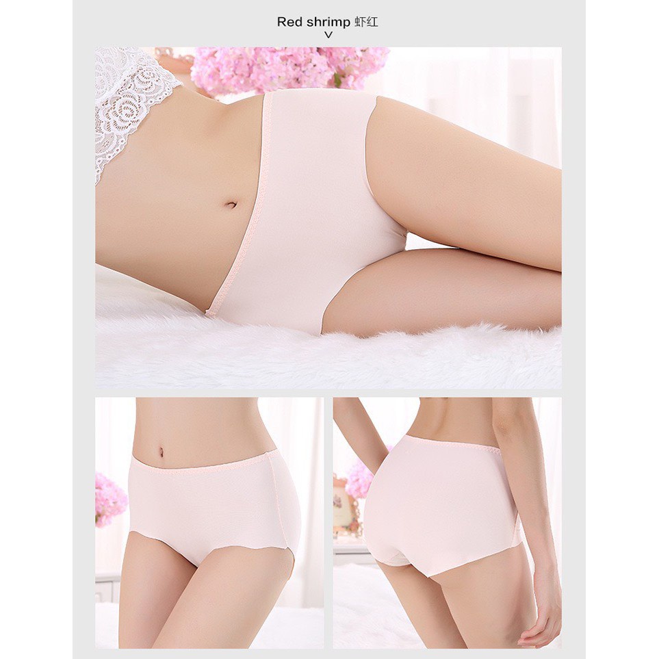 Quần Lót Nữ - Quần Lót Nữ Đúc Su ôm dáng sexy không đường may DAN STORE MÃ MM300