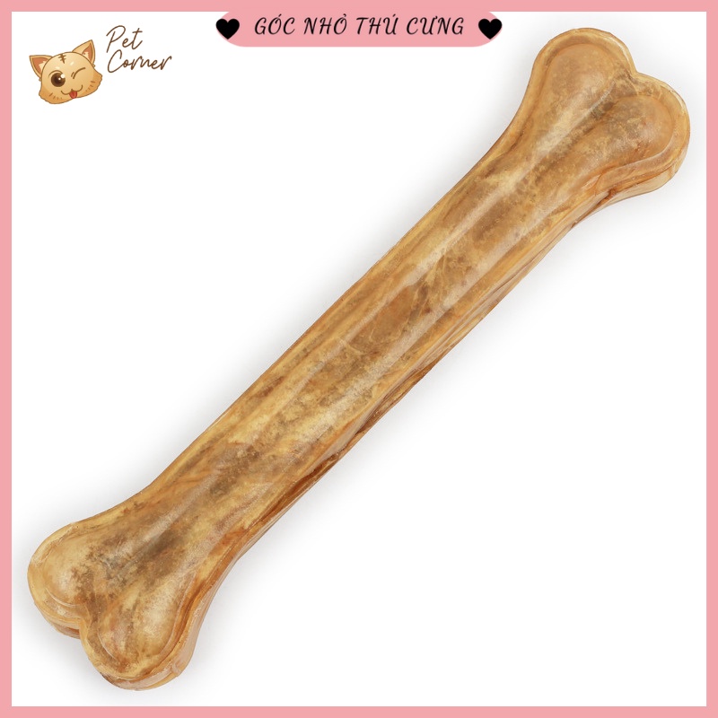 Xương canxi da bò cho chó gặm làm sạch răng, giúp răng chắc khỏe