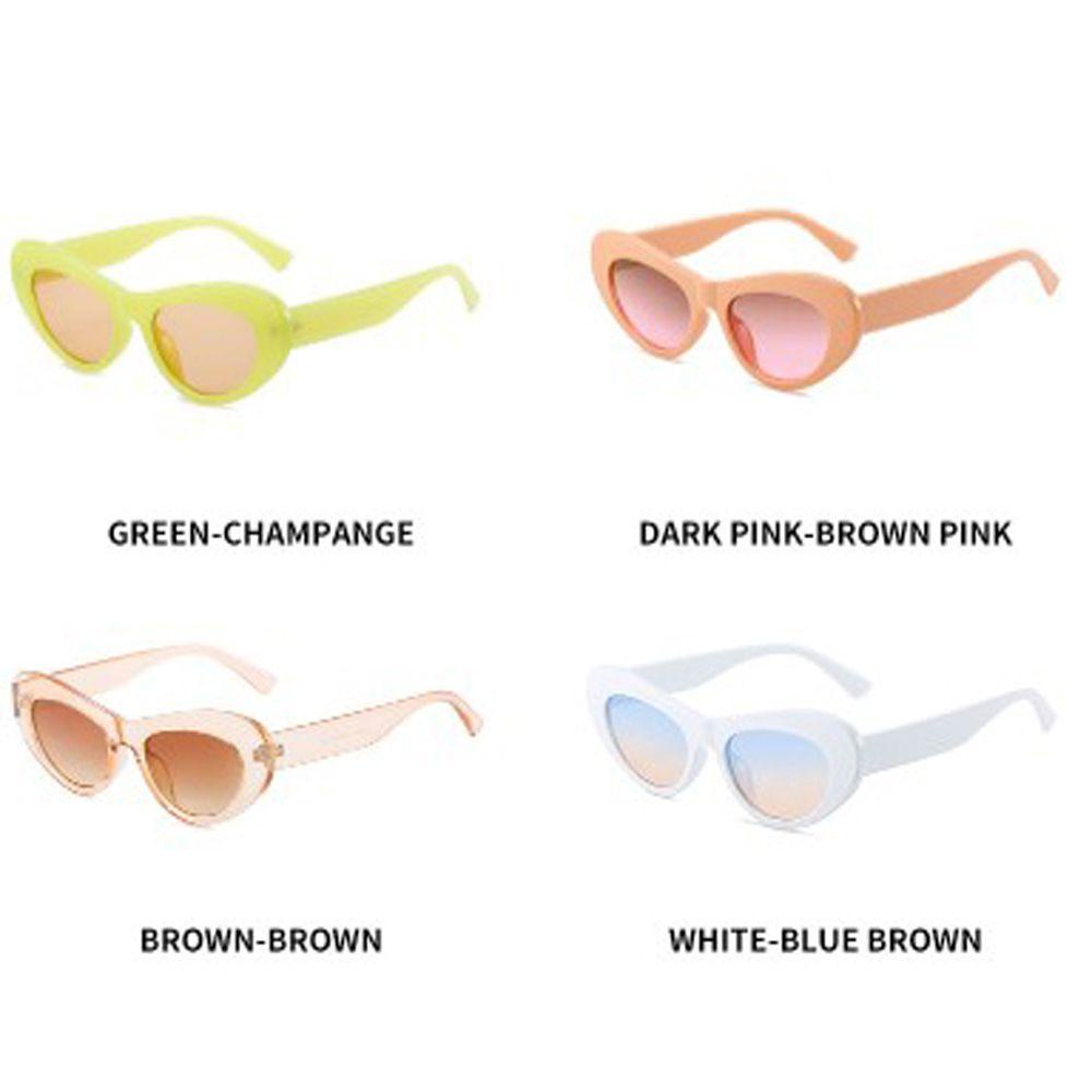 Kính Mát Mắt Mèo Chống Tia UV400 Thời Trang Retro Cho Nữ