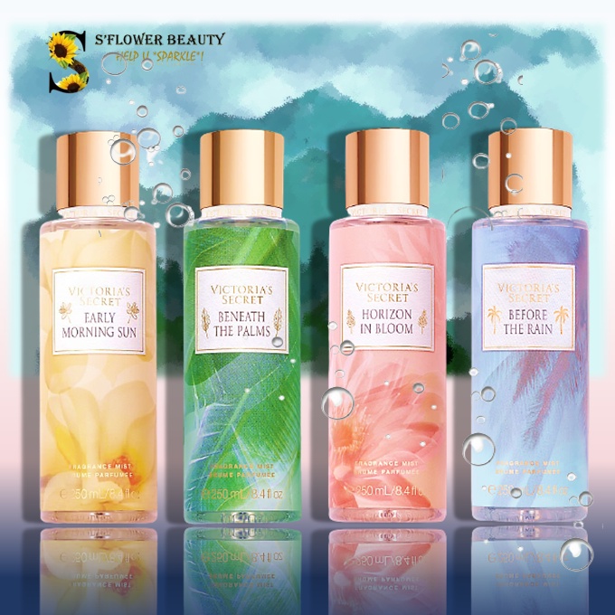 💦🌸 Xịt Thơm Nước Hoa Toàn Thân Victoria's Secret Mist - Before the Rain | Beneath the Palms | Horizo