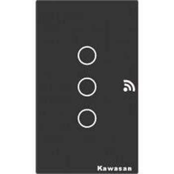 CÔNG TẮC CẢM ỨNG CHẠM - ĐIỀU KHIỂN WIFI CT3-WIFI (TRẮNG + ĐEN)