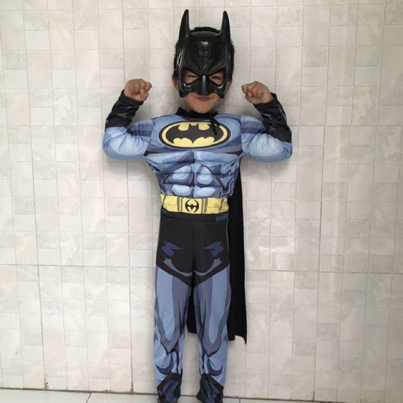 Quần áo siêu nhân batman người dơi xanh