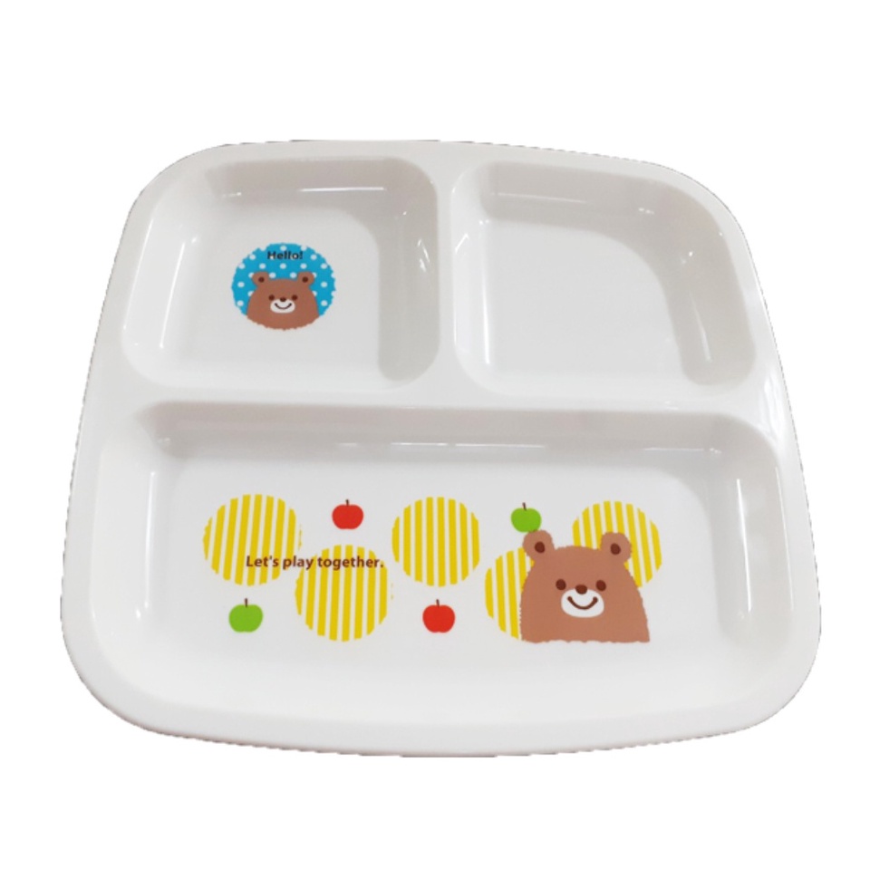 Bát ăn cho bé có quai cầm Nakano mẫu mới Nhật Bản