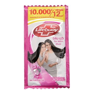 Dầu Gội Lifebuoy Tóc Mềm Mượt Dạng Gói
