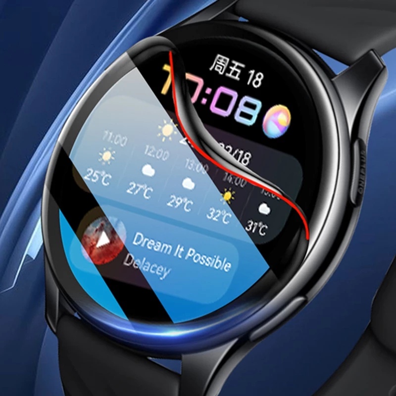 Kính cường lực JANSIN bảo vệ màn hình cho đồng hồ thông minh Huawei Watch 3