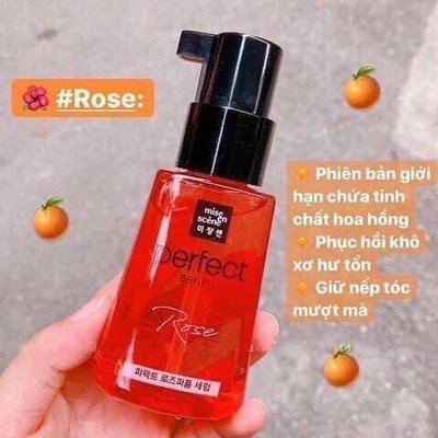 Serum Dưỡng Tóc Tạo Kiểu Tóc Mise En Scene Perfect Serum MẪU MỚI ( Cam Hồng Đỏ ) 80ml Dầu dưỡng tóc Miseen Scene Perfec