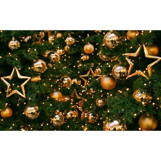 Com bo 6 Quả Châu Trang Trí Noel 8 CM
