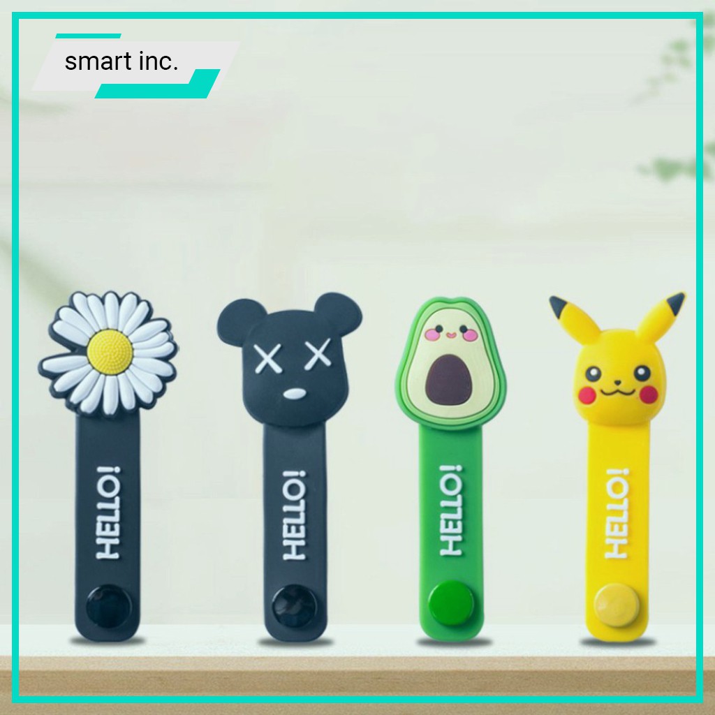 Kẹp Cuốn Quấn Thu Gọn Bảo Vệ Cáp Sạc Dây Sạc Chống Rối Cute Dây Quấn Gọn Cáp Sạc Điện Thoại Tai Nghe Dễ Thương | BigBuy360 - bigbuy360.vn