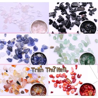 Set 12 hủ đá sỏi trang trí móng