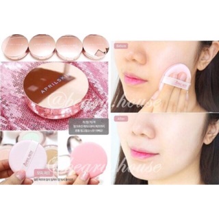 Phấn nước April Skin Magic Pink Cushion Pink SPF50 Xuất xứ Hàn Quốc