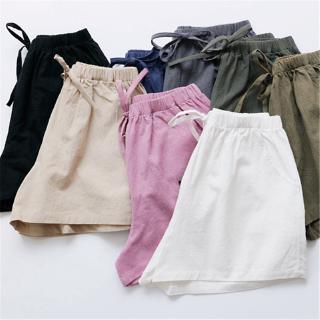Quần Short Nữ Lưng Cao Thời Trang Hàn